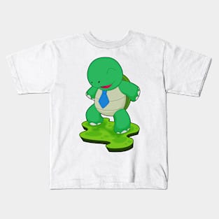 Turtle Tie Kids T-Shirt